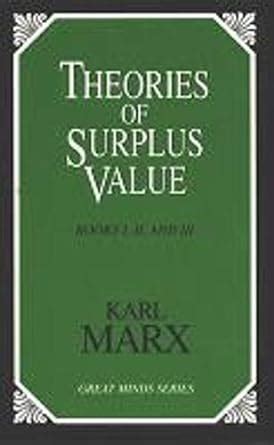 theories of surplus value great minds series Doc