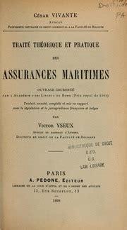 theorique pratique assurances maritimes classic Epub