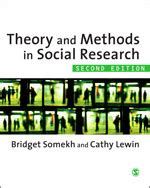 theory and methods in social research Reader