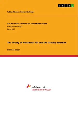 theory horizontal fdi gravity equation PDF