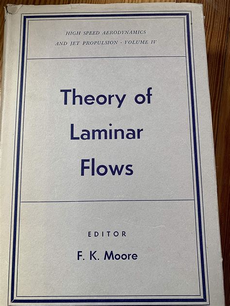 theory laminar flows aerodynamics propulsion Kindle Editon
