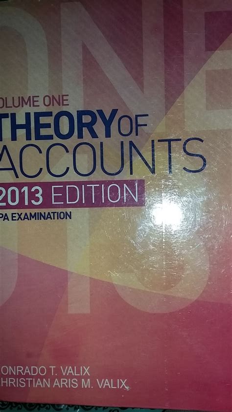 theory of accounts by conrado valix pdf PDF