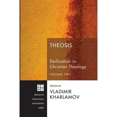 theosis deification in christian theology volume 2 theosis deification in christian theology volume 2 PDF