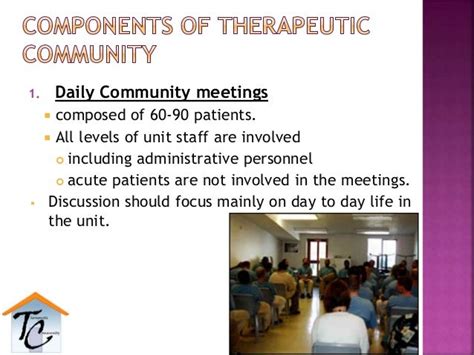 therapeutic community unit