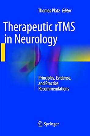 therapeutic rtms neurology principles recommendations PDF