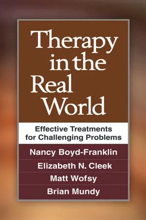 therapy in the real world Ebook Epub