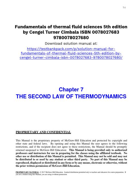thermal fluid sciences solutions manual Doc
