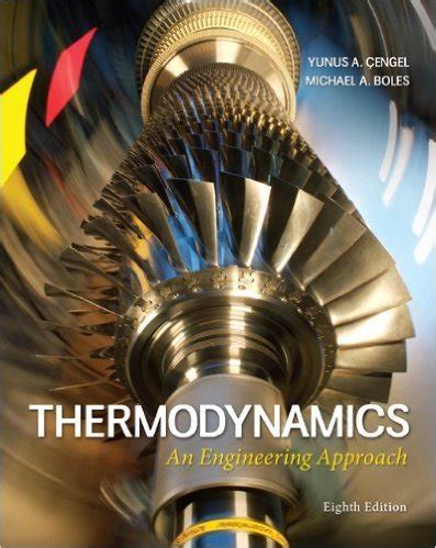 thermodynamics an engineering approach 8th edition pdf download PDF