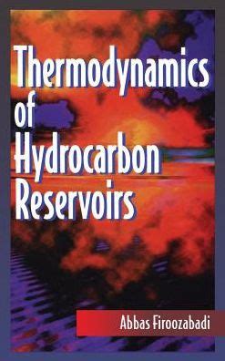 thermodynamics of hydrocarbon reservoirs Reader