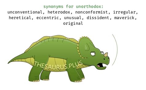 thesaurus unorthodox