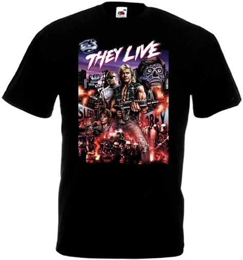 they live movie t shirt