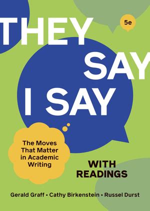 they say i say 2nd edition readings Ebook Reader