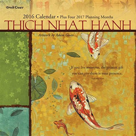 thich nhat hanh 2016 mini wall calendar Reader