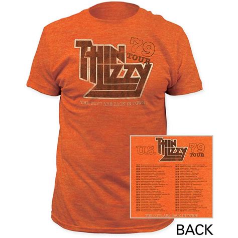 thin lizzy t shirt