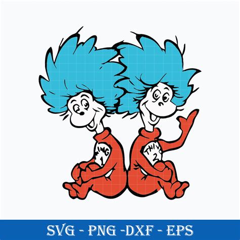 thing 1 & 2 wigs