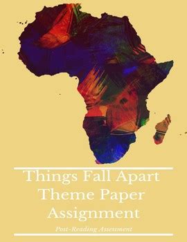 things fall apart paper topics PDF