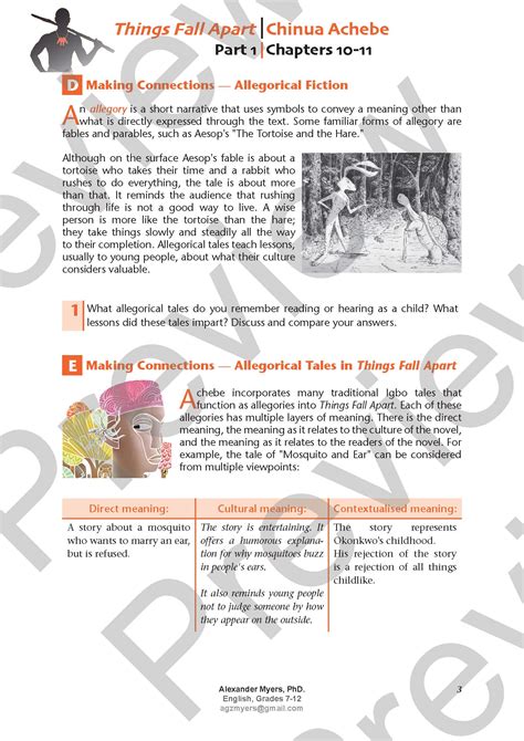 things fall apart study guide answers chapters 8 10 Doc