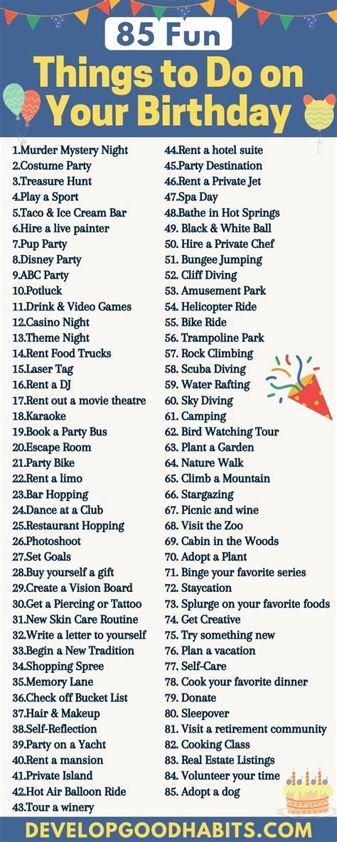 things to do on birthday singapore