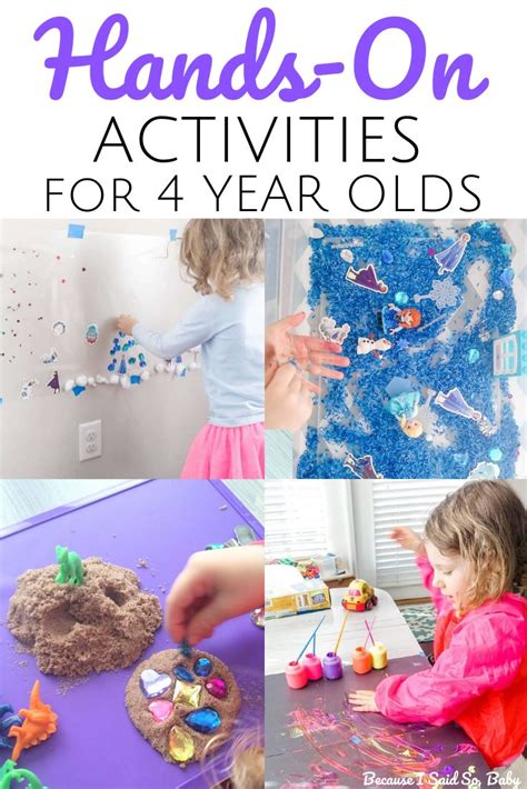 things to do with a 4 year old