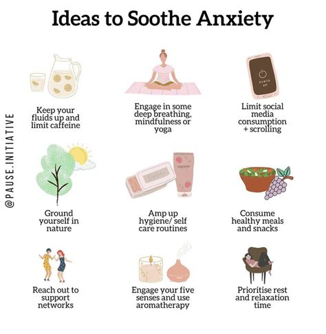 things to help anxiety