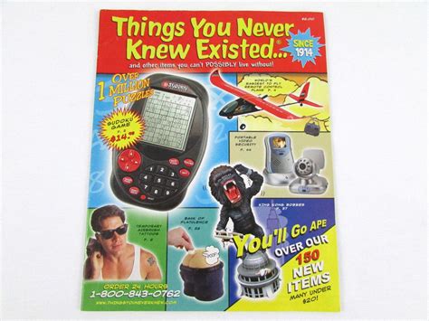 Things You Never Knew Catalog
