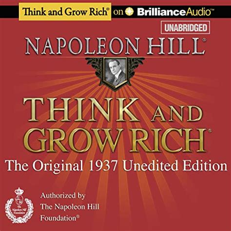 think and grow rich the original 1937 unedited edition Epub