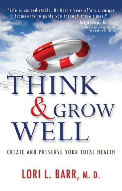 think and grow well create and preserve your total health Epub