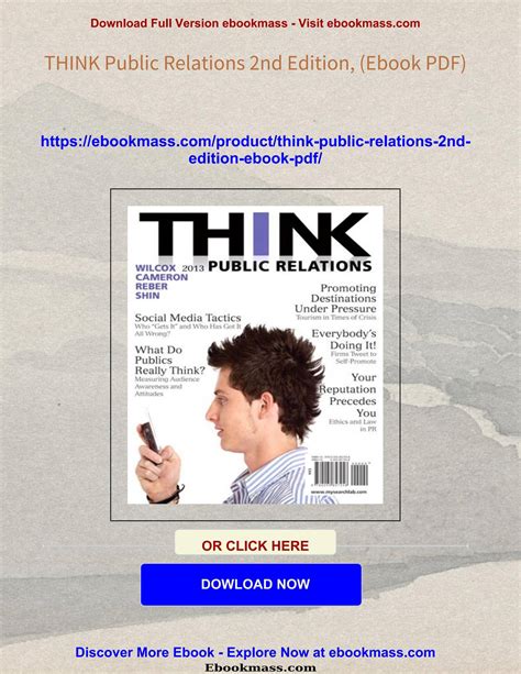 think public relations 2nd edition Ebook Reader