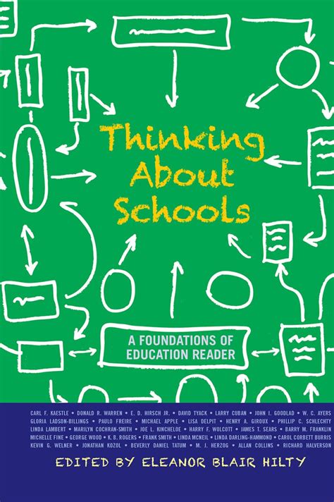 thinking about schools a foundations of education reader Doc