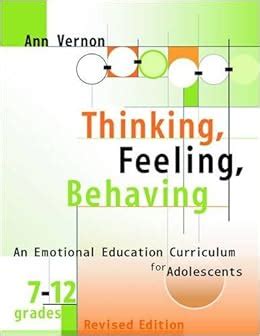 thinking feeling behaving an emotional education curriculum for adolescents grades 7 12 book and cd PDF