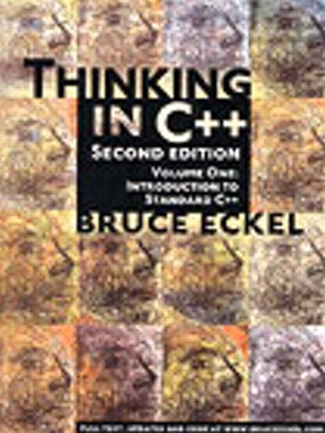 thinking in c vol 1 introduction to standard c 2nd edition Kindle Editon