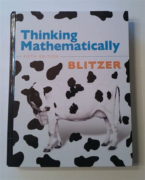 thinking mathematically blitzer 5th edition with mymathlab Epub