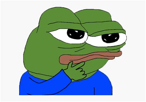 thinking pepe