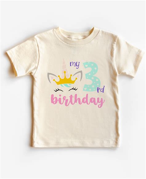 third birthday t shirt