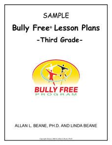 third grade lesson plans bully free Epub