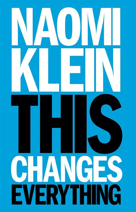 this changes everything naomi klein Reader