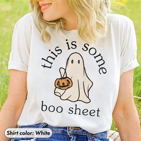 this is boo sheet shirt