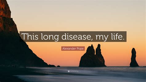 this long disease life alexander PDF