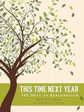 this time next year 365 days of exploration interactive journal Epub