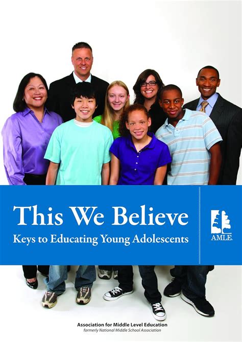 this we believe keys to educating young adolescents PDF