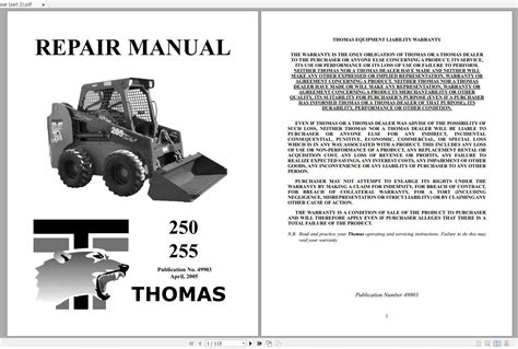 thomas 730 skid steer manual Epub