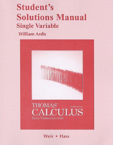 thomas calculus 11th edition solution manual scribd Doc