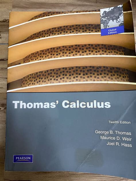 thomas calculus 12th edition global edition Reader