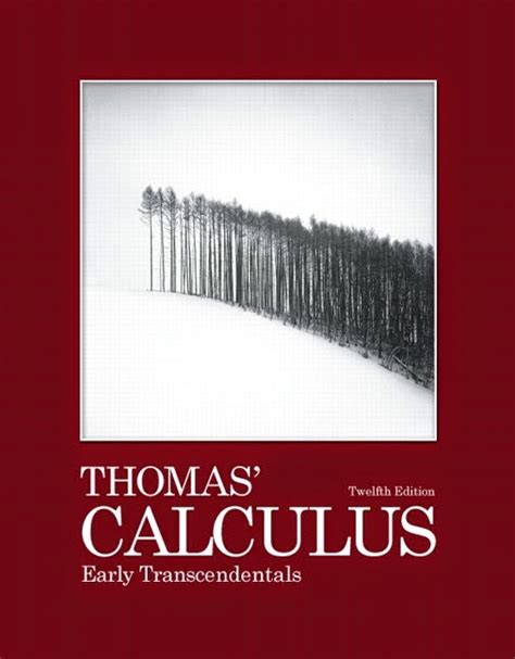 thomas calculus early transcendentals 12th edition solution pdf Reader