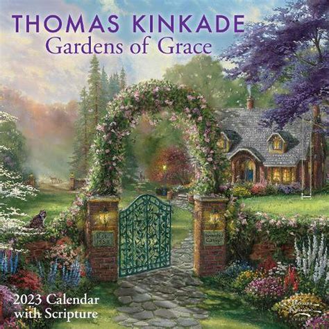 thomas kinkade gardens of grace 2009 wall calendar Reader