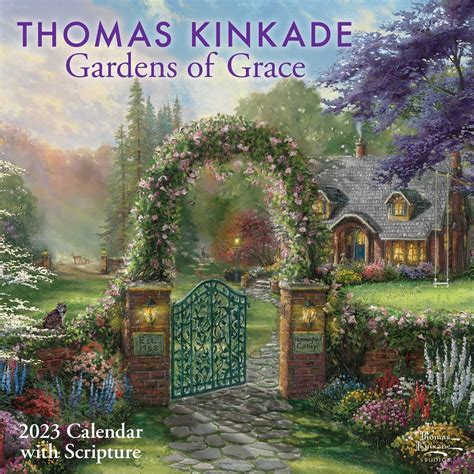thomas kinkade gardens of grace 2016 wall calendar Reader