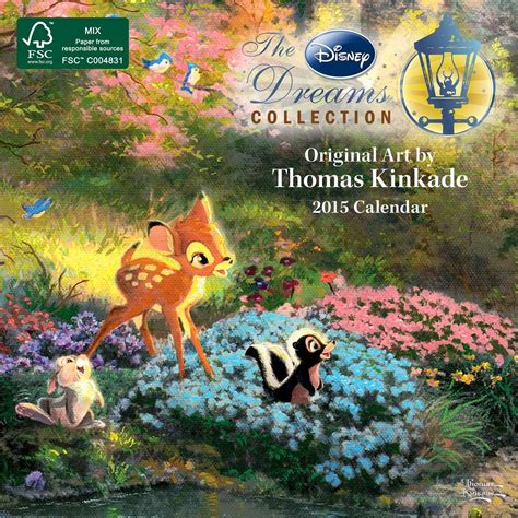 thomas kinkade the disney dreams collection 2015 mini wall calendar Doc