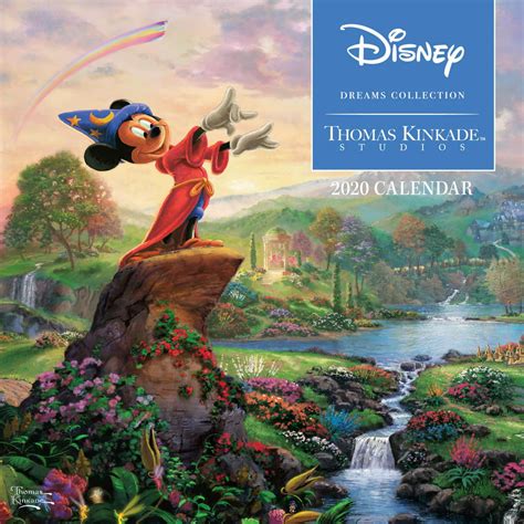 thomas kinkade the disney dreams collection 2016 mini wall calendar Reader