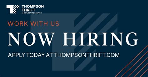 thompson thrift careers