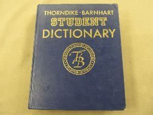 thorndike barnhart student dictionary PDF